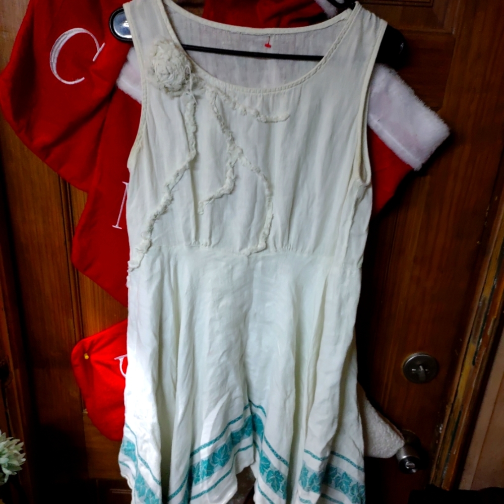 One of a kind table cloth dress